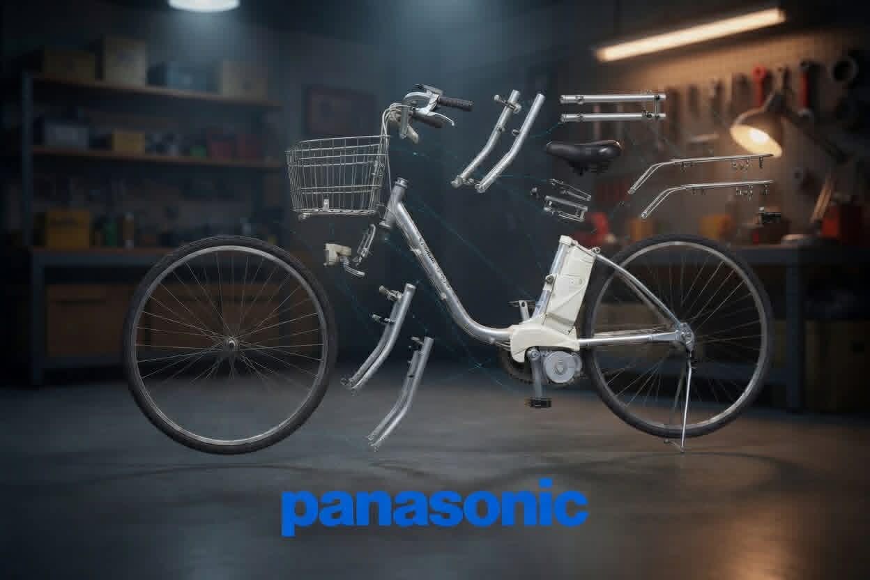 Hướng dẫn lắp xe trợ lực dòng Panasonic