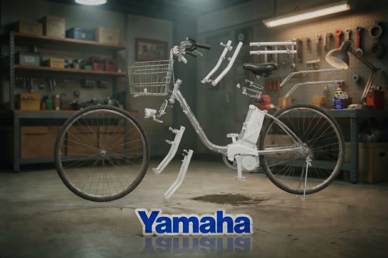 Hướng dẫn lắp xe trợ lực Yamaha